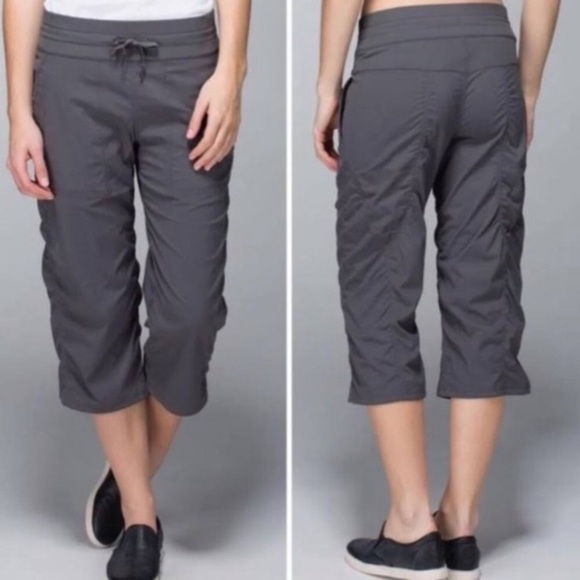 lululemon athletica Pants - Lululemon Studio Crop in Coal